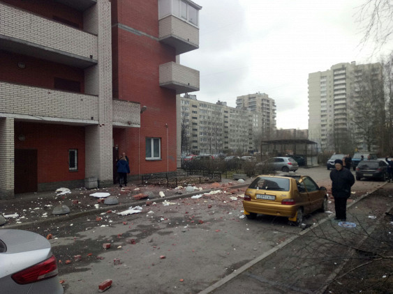 Eyewitnesses: An explosion occurred in a residential building in St. Petersburg - Longpost, news, State of emergency, Explosion, Saint Petersburg