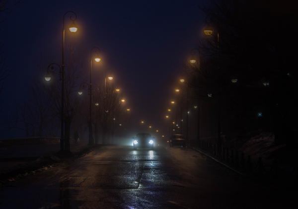 Fog 06.04.17 - My, Fog, Vladivostok, Spring, Loneliness, Walk, 
