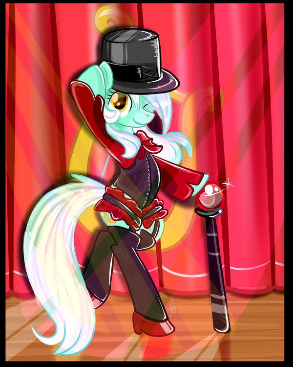 The Show Begins - Deviantart, My little pony, Art, Lyra heartstrings