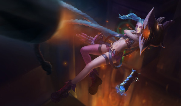   . League of Legends, , Jinx, Elise