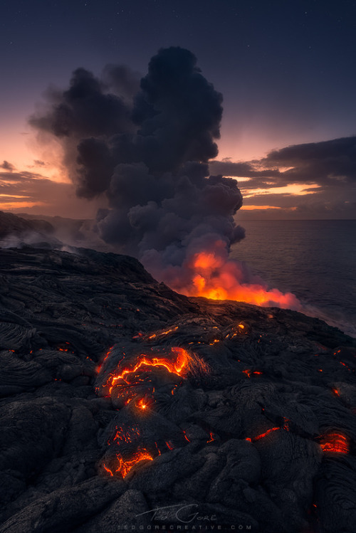 Lava post. - The photo, , Magma, Eruption, Longpost, Eruption