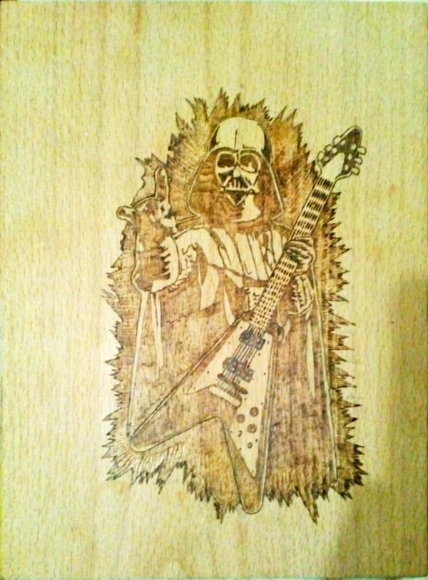 gotta burn it) - My, Pyrography, My, Longpost