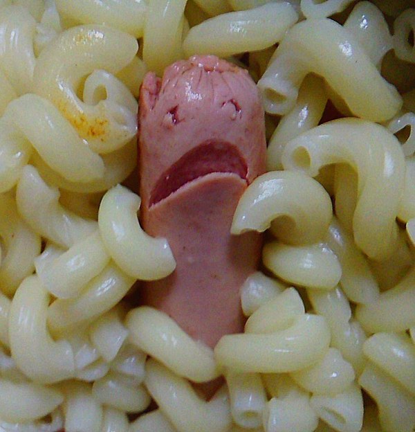 Nooooo!!! - The photo, Pasta, Sausages