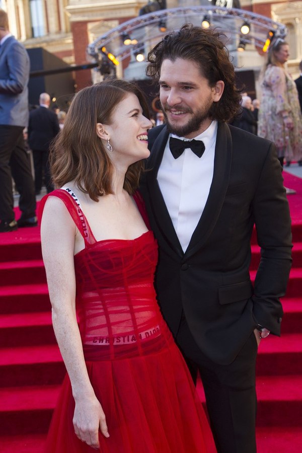 Today was The Olivier Awards, which was attended by the King of the North and his beautiful wildling. - Actors and actresses, , Kit Harington, Rose Leslie, Jon Snow, Ygritte, news, Game of Thrones, Longpost