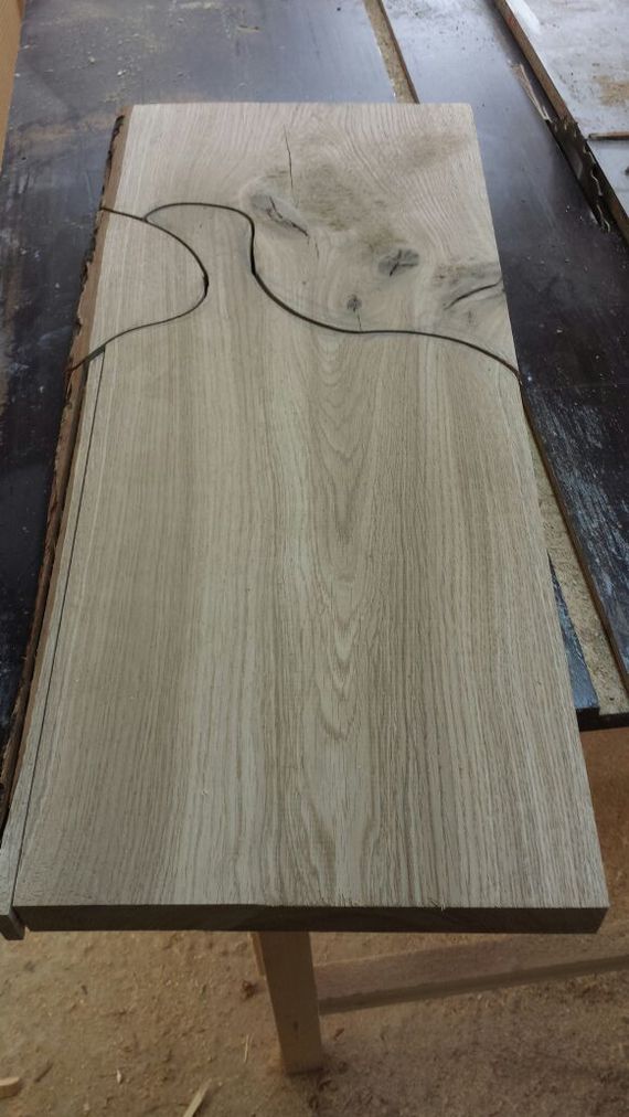 Mistress's joy - My, Carpenter, Tree, Oak, Handmade, With your own hands, Cutting board, Longpost