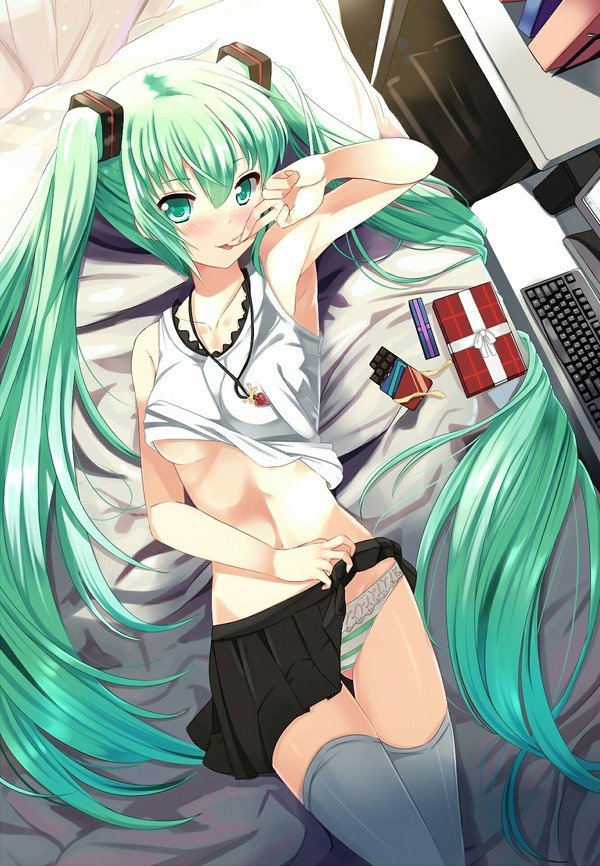 Hatsune Miku , Vocaloid, Hatsune Miku, Anime Art, 
