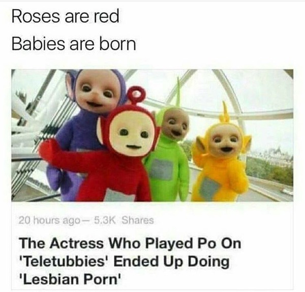 Childhood) - Career growth, A life, Teletubbies