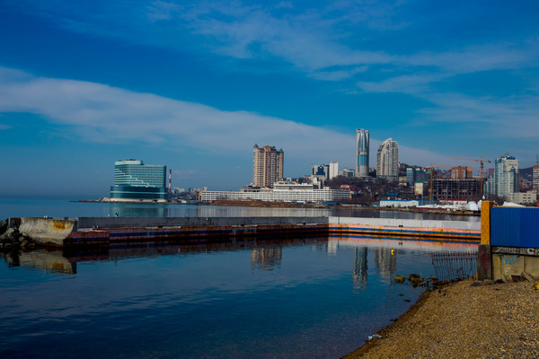 Sunny day in your feed (10.04.17) - My, Sea, Vladivostok, The sun, Spring, Heat, Walk, Loneliness, The photo