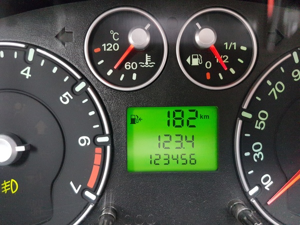 Caught the moment today :) - My, Car, Mileage, Odometer