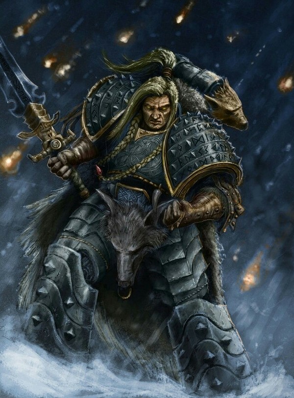  . Wh Art, Leman Russ, Warhammer 30k