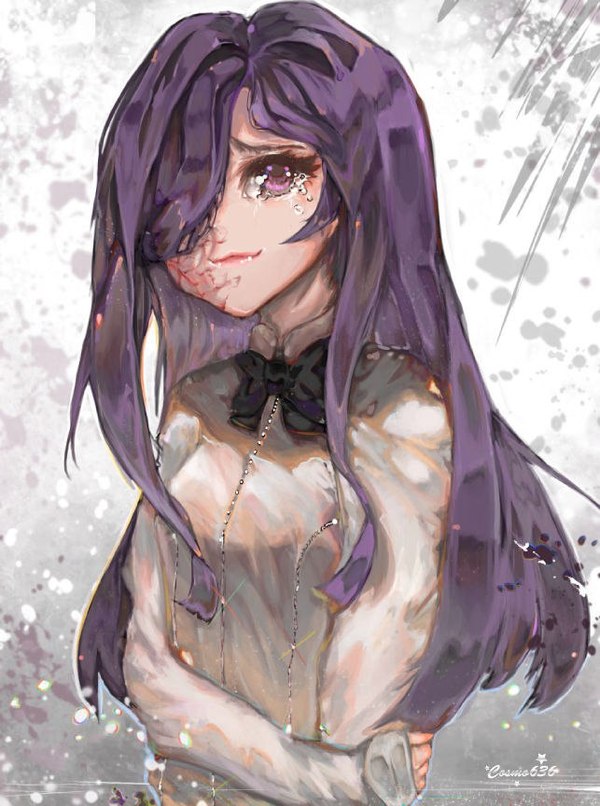  ,  ,  , Katawa Shoujo, Anime Art, Hanako ikezawa