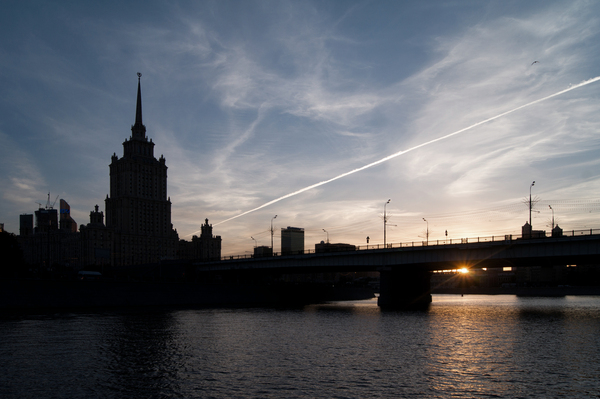evening capital - My, Moscow, Capital, dust, Evening Moscow, Cities of Russia, Evening, Russia