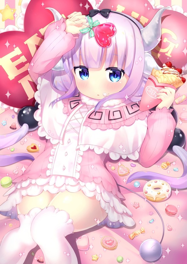 Kanna - Anime Art, Аниме, Kanna Kamui, Kobayashi-San chi no maidragon