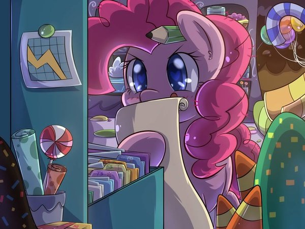 PinkiePie's Secret Room - My Little Pony, PonyArt, Pinkie Pie, Отсылка, S05e11, Сериалы