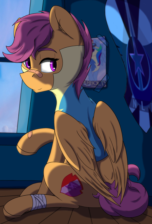 Ranki - My little pony, Scootaloo