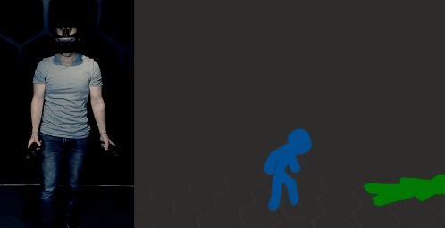 Простая анимация в виртуальной реальности.