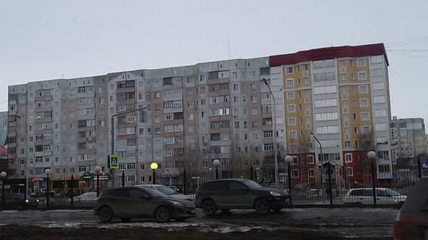 Денег на капремонт, хватило на один подъезд - Капитальный ремонт, Дом, Нижневартовск