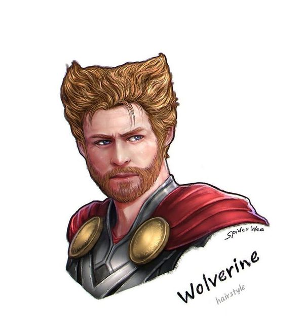Новые прически Тора комиксы, Marvel, тор, Прическа, Прикол, Картинки, длиннопост