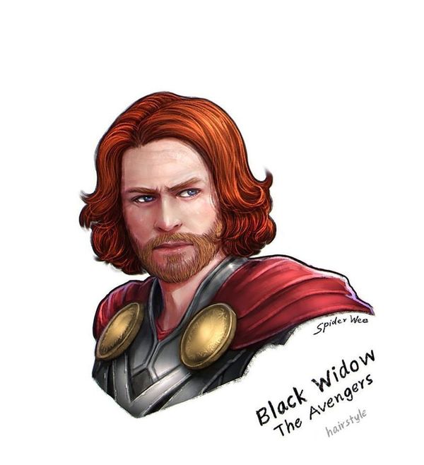 Новые прически Тора комиксы, Marvel, тор, Прическа, Прикол, Картинки, длиннопост