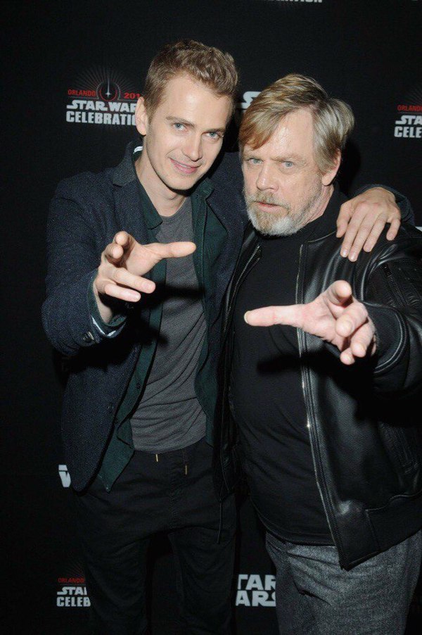 Interesting photos from yesterday at Star Wars Celebration. - Star Wars, Luke Skywalker, Anakin Skywalker, Han Solo, , Longpost