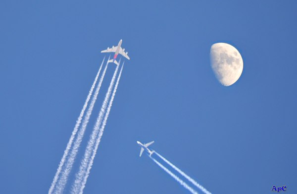 Over the sky of Yakutsk - Yakutia, Yakutsk, Here and there, , Transit, The photo