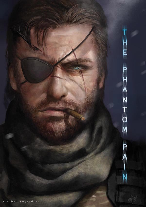 Punished Venom Snake. - Metal Gear Solid, Venom Snake, Босс