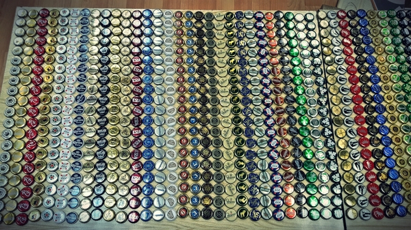 beer caps - Lids, My, Beer, 