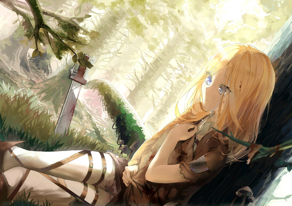 Krista Lenz Anime Art, , Attack on Titan, Historia Renz (Krista Renz), Canegouzi