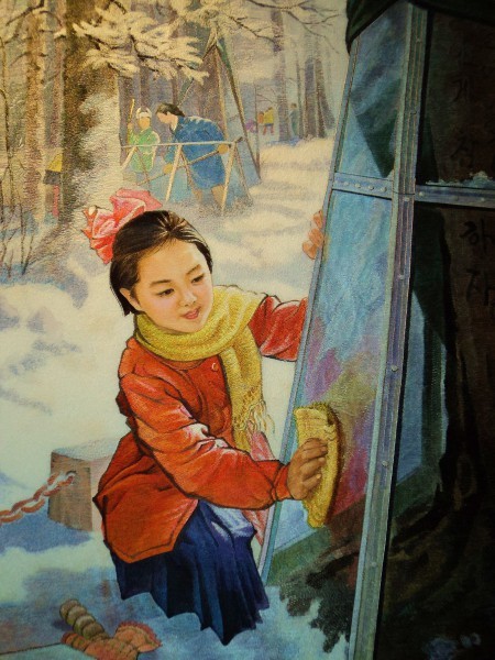 Art of North Korea - Painting, North Korea, Art, Longpost