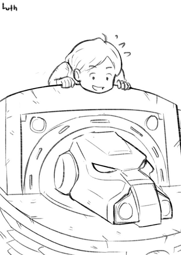  BOLTER TO KOKORO Warhammer 40k, Wh Art, Bolter TO Kokoro, , , , Lutherniel