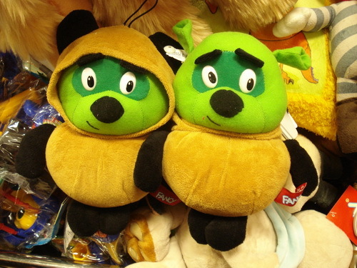 Shrekopooh? - Winnie the Pooh, Shrek, Soft toy, Schizophrenia, Milota, Minsk