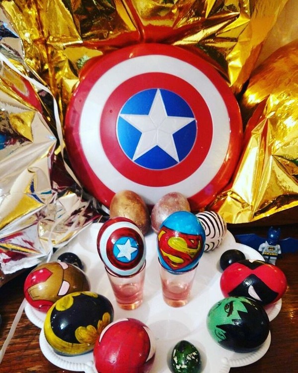 superhero eggs - Superheroes, Captain America, iron Man, Batman, Eggs, Hulk, Deadpool, Superman
