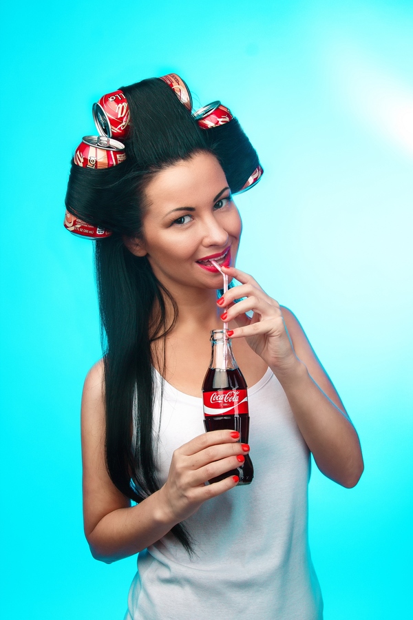 Coca-cola girl Coca-Cola, , , , Canon, Canon EOS 550d, Photoshop,  , 