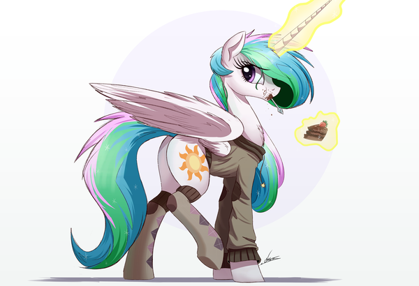 Fine, I'll Use a Fork My Little Pony, Princess Celestia, Ncmares
