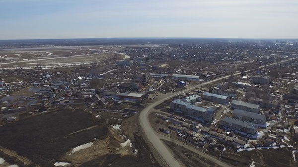 Altai. the village of Talmenka from a bird's eye view. - My, Altai, Altai region, , Video, Altai Republic