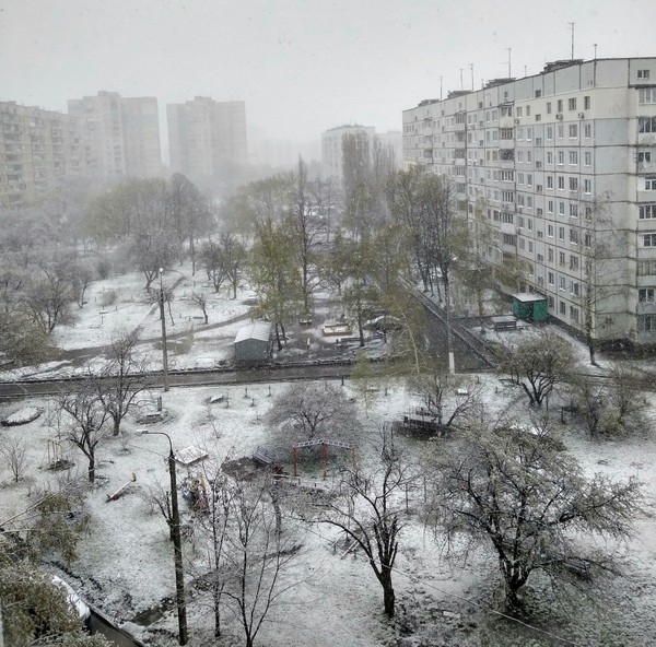 I love the weather in April 18.04 - My, Spring, Bad weather, Weather