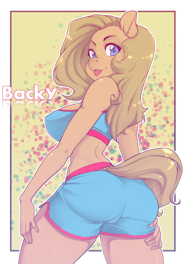 Backy - NSFW, My Little Pony, Original Character, Backy, MLP Suggestive