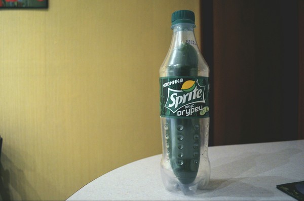 Sprite Cucumber - My, Thirst, , Sprite