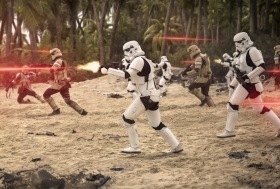 Star Infantry Tactics. - My, Infantry, Stormtrooper, , Star Wars, Star Wars stormtrooper, Tactics, Run, Shooting, Space fiction