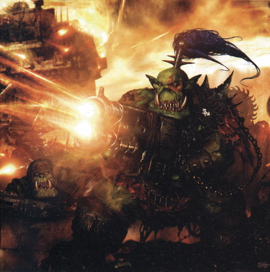 WAAAAAAAAAAAAAAAGH - Orcs, Warhammer 40k, Longpost, Wh Art