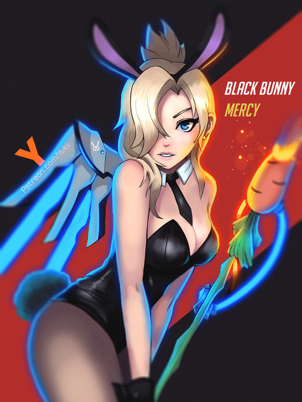 Mercy Bunny - Overwatch, Mercy, 