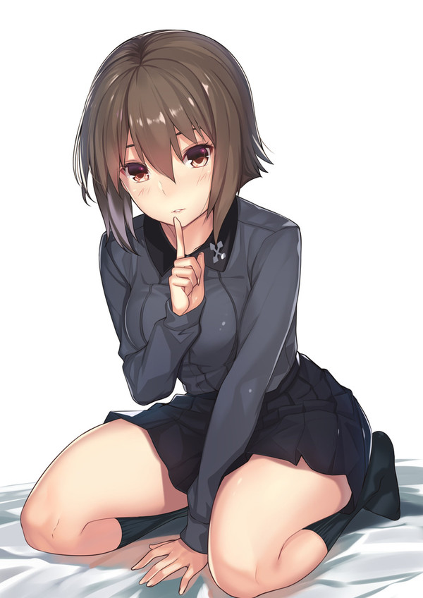 Anime Art - Anime, Anime art, Girls und panzer, Nishizumi maho