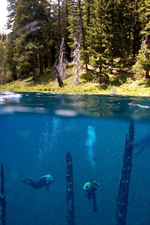 The cleanest lake in Oregon, USA - USA, Lake, Nature