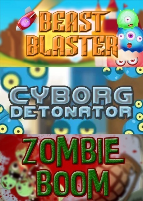 (STEAM) BEAST BLASTER + CYBORG DETONATOR + ZOMBIE BOOM (KK) - Beast Blaster, , , Steam, Keys, Steam keys, Keys