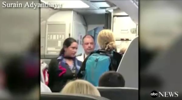 American Airlines. Another scandal. - American Airlines, Scandal, Video