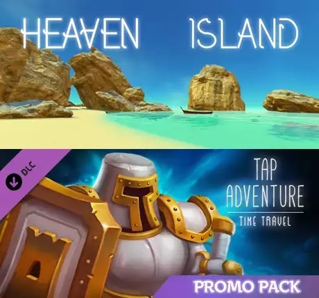 (STEAM) HEAVEN ISLAND - VR MMO () & TAP ADVENTURE: TIME TRAVEL - PROMO PACK (DLC) Heaven Island, Tap adventure - promo pack, Steam, ,  Steam