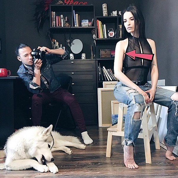 Backstage from the last shoot. - Photographer, Question, Husky