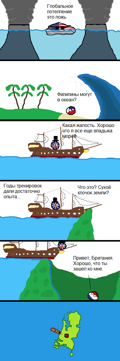 Комикс ниже уровня моря
