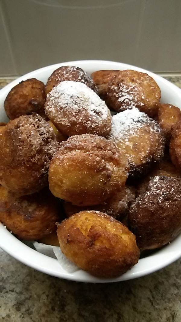 Donuts curd - My, Donuts, , Recipe, Longpost, Baking with cottage cheese