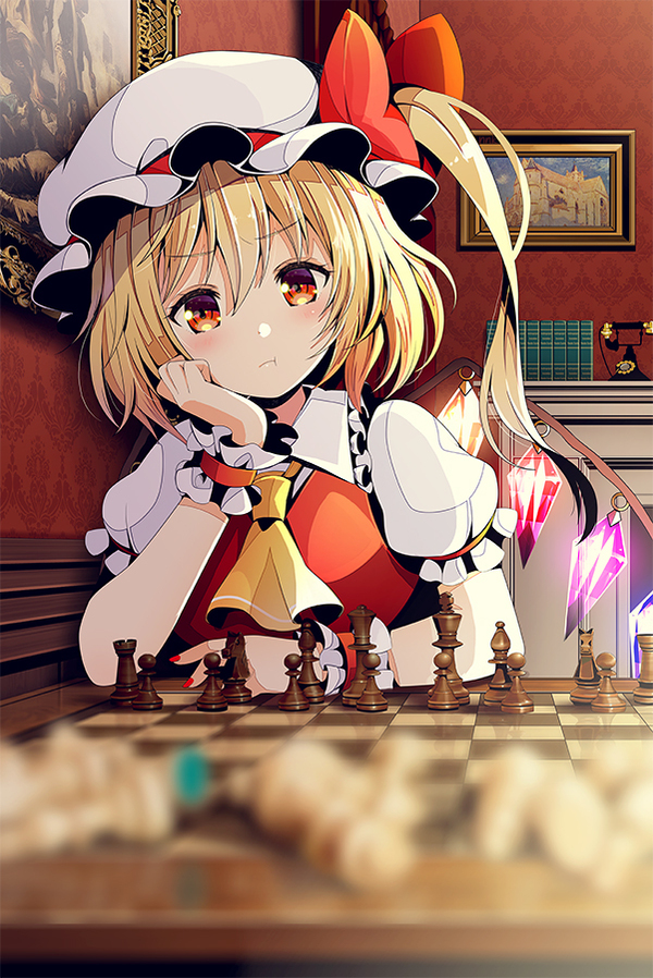 Flandre scarlet - Anime art, Anime, Touhou, Flandre scarlet, Yuuka Nonoko